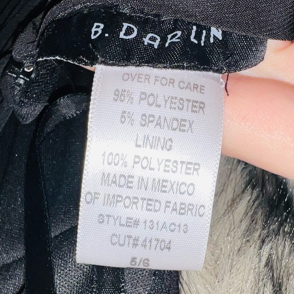 B Darlin Black Formal Prom Maxi Dress - Picture 6 of 6